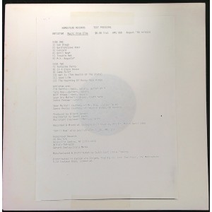 ANTIETAM Music From Elba (Homestead Records – HMS068) USA 1986 HRM Test Pressing LP (Indie Rock)